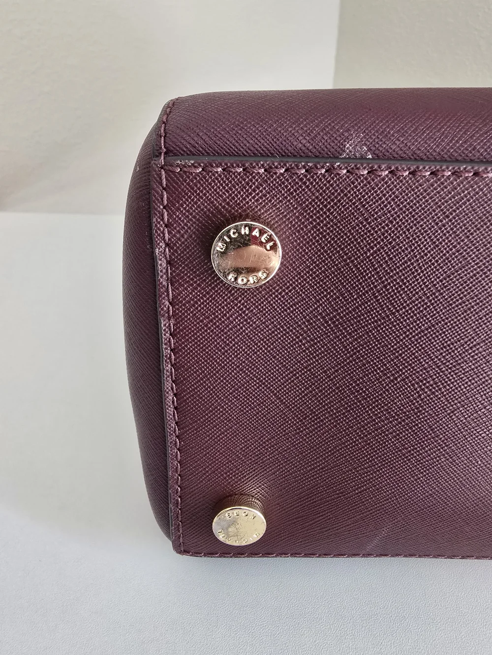 Michael Kors Plum Saffiano Leather Tote